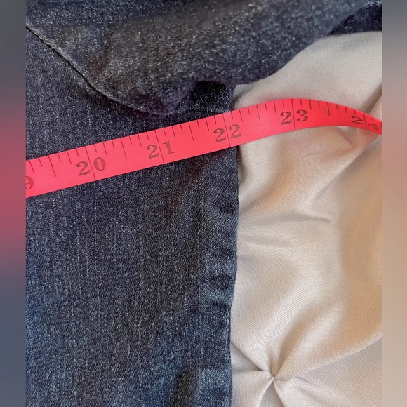 EUC Rachel Zoe Women's 2-piece Dark Wash Stretch Denim Jacket and Pants - Picture 7 of 11